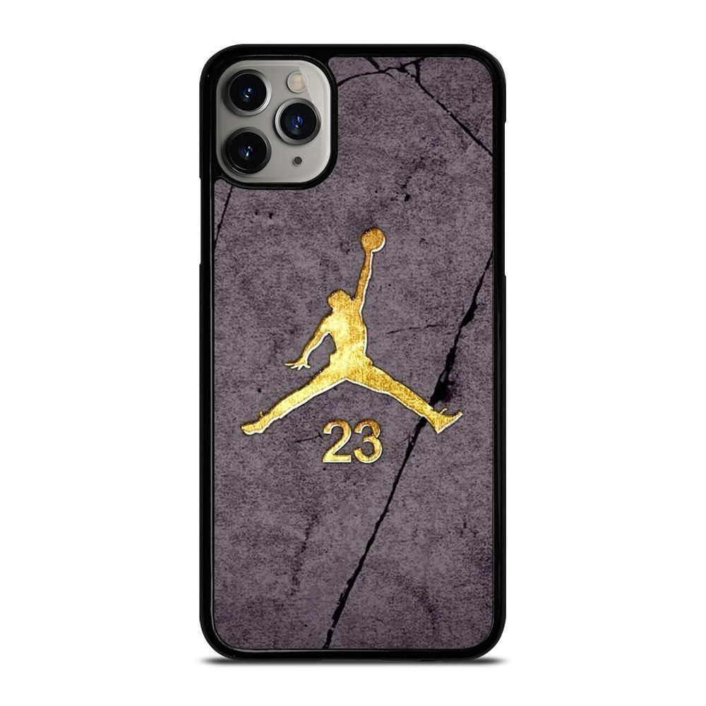 Air Jordan 23 Gold Wall iPhone 15 | 16 Pro Max Case