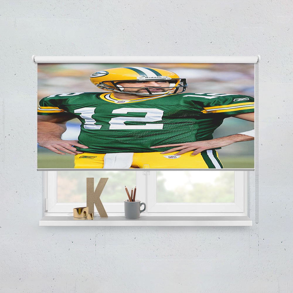 Aaron Rodgers Window Roller Blinds Shades