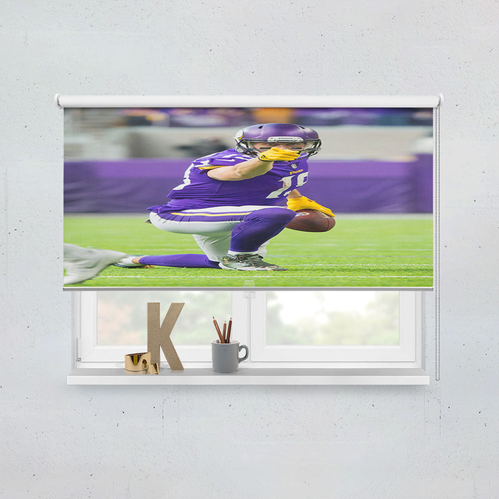 Adam Thielen Minnesota Vikings Window Roller Blinds Shades