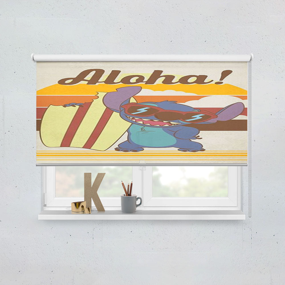 Aloha Stitch Window Roller Blinds Shades