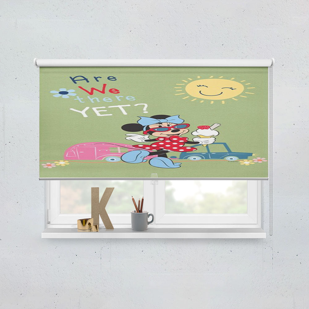 Are We There Yet Minnie Camper Window Roller Blinds Shades