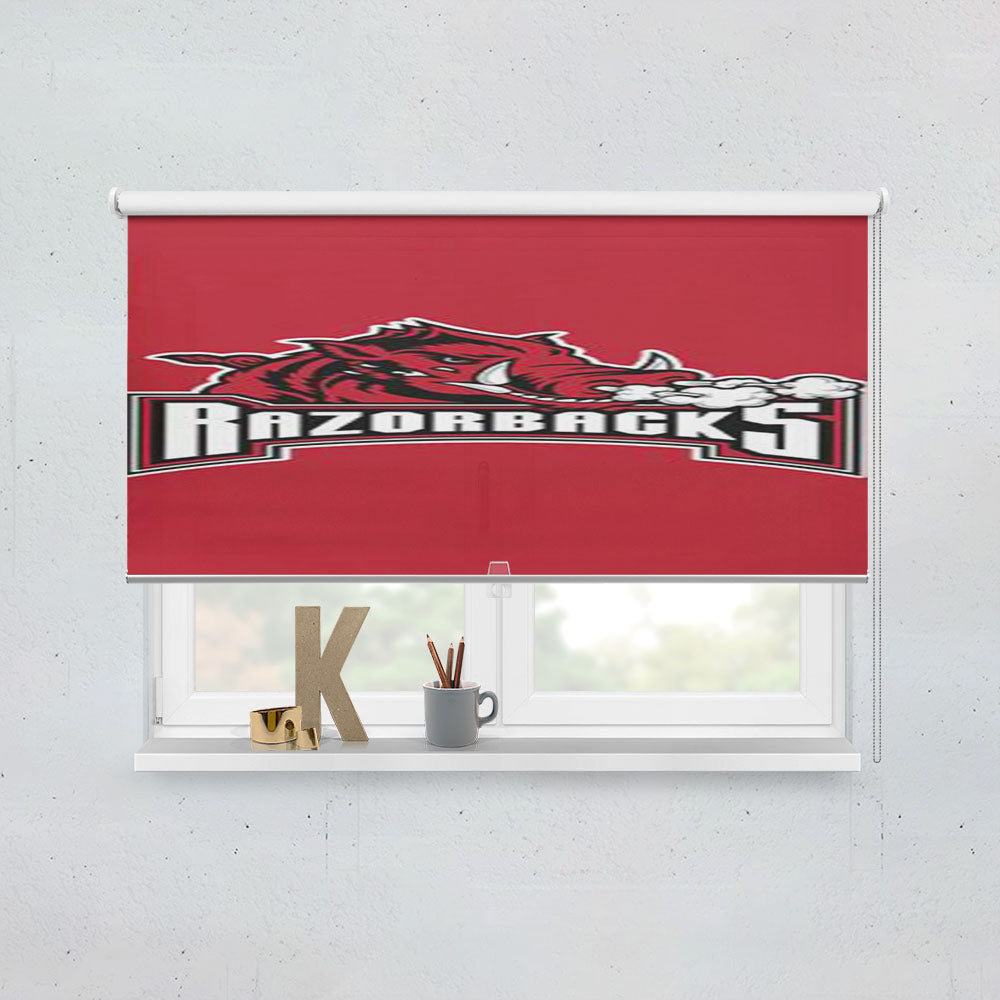 Arkansas Razorbacks Window Roller Blinds Shades