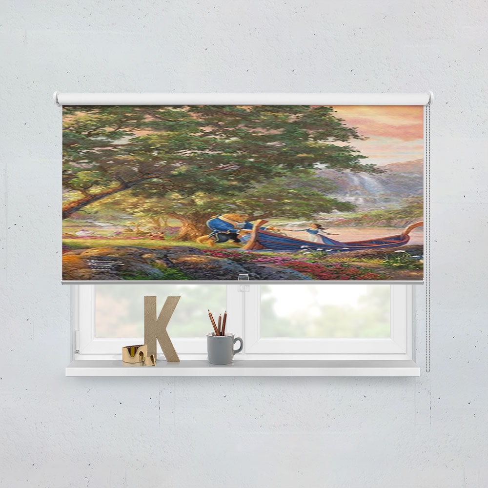 Beauty And The Beast Ii Window Roller Blinds Shades
