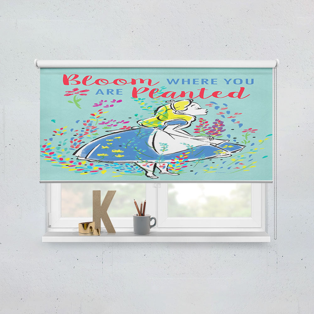 Bloom Where You Are Planted Window Roller Blinds Shades