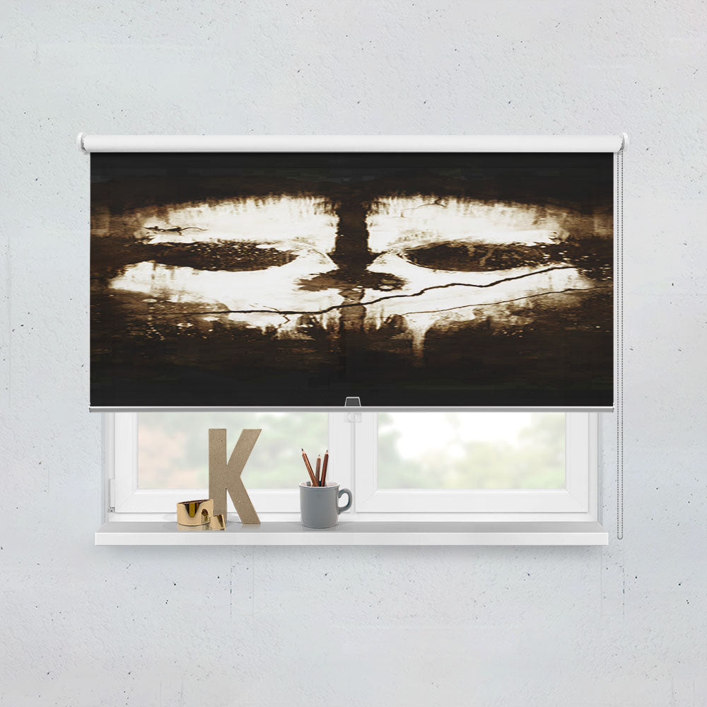 Call Of Duty Ghosts Logo Window Roller Blinds Shades
