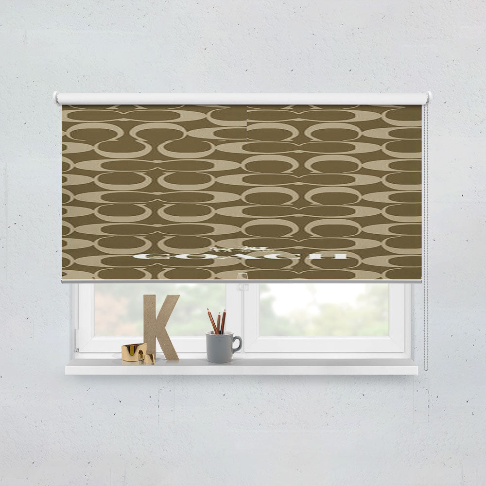 Coach New York Icon Window Roller Blinds Shades