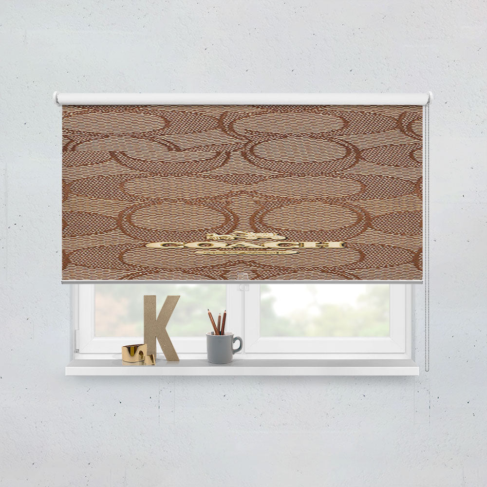 Coach New York Pattern Window Roller Blinds Shades