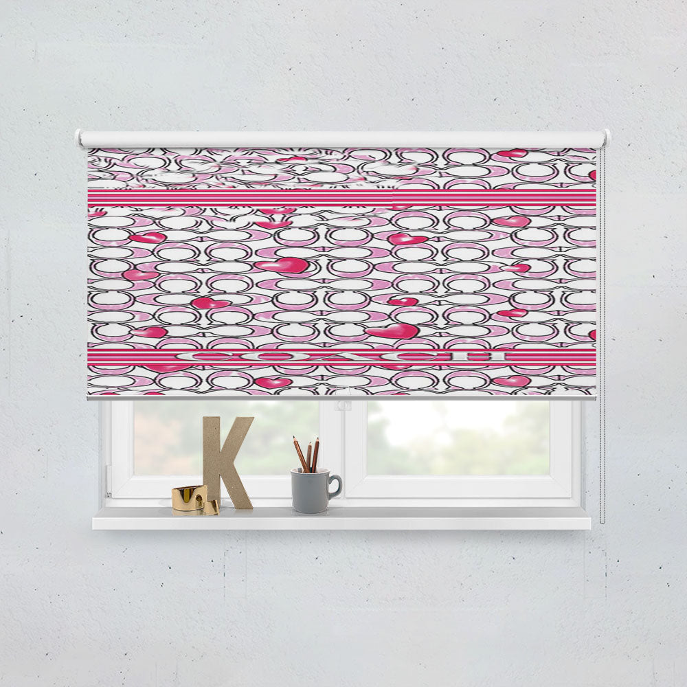 Coach Pink Window Roller Blinds Shades