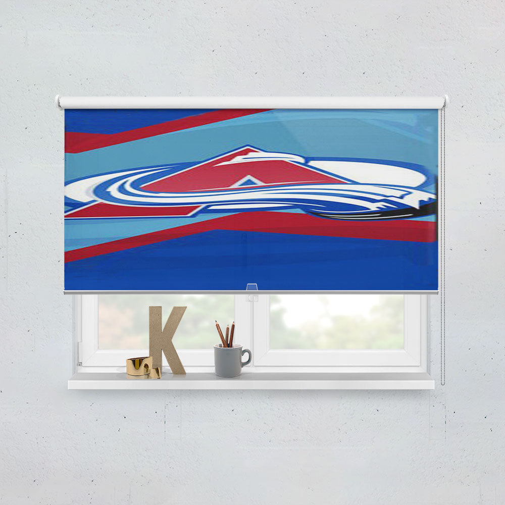 Colorado Avalanche Sport Window Roller Blinds Shades