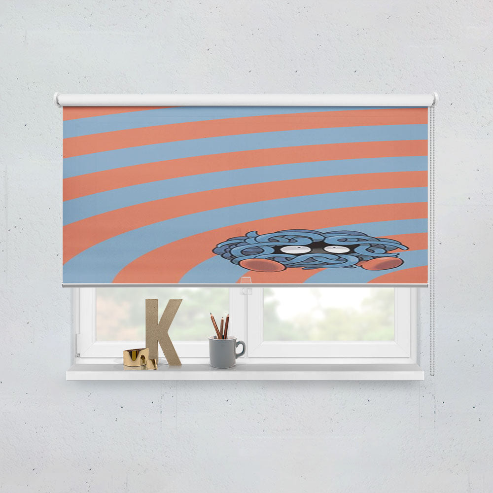 Cute Art Pokemon Tangela Window Roller Blinds Shades