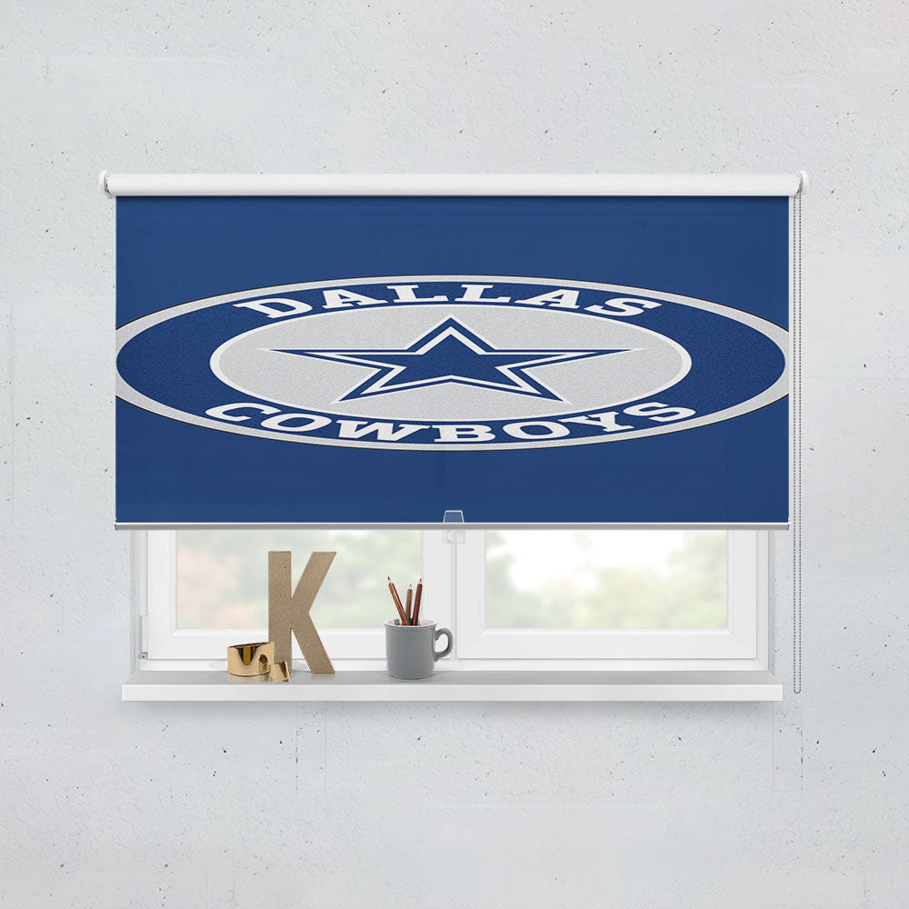 Dallas Cowboys Logo Window Roller Blinds Shades