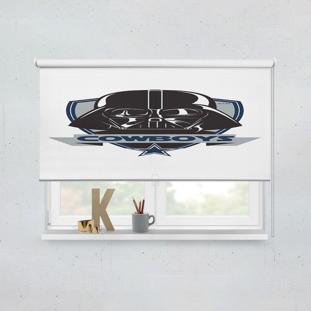 Dallas Cowboys Nfl Star Wars Darth Vader Window Roller Blinds Shades