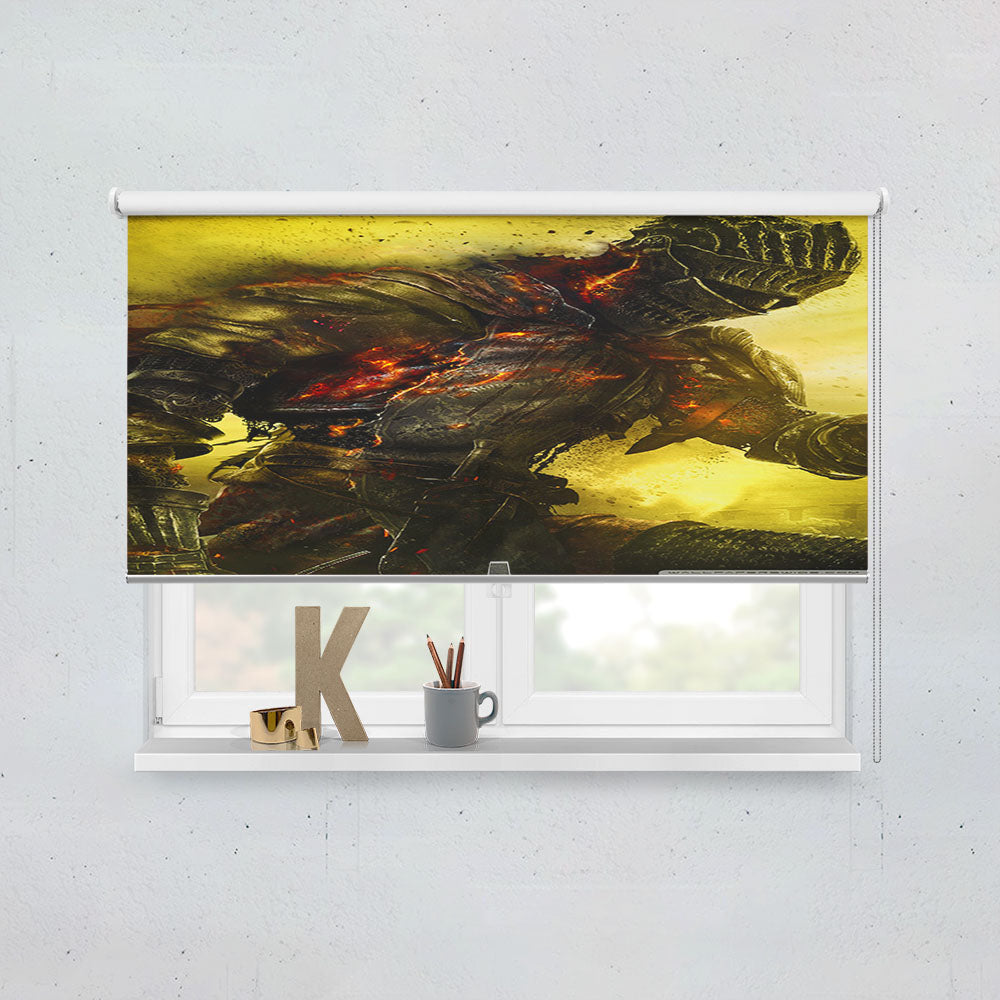 Dark Souls Knight Window Roller Blinds Shades
