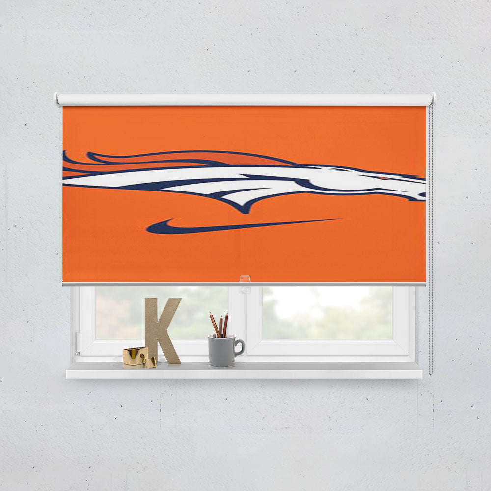 Denver Broncos Nike Logo Window Roller Blinds Shades