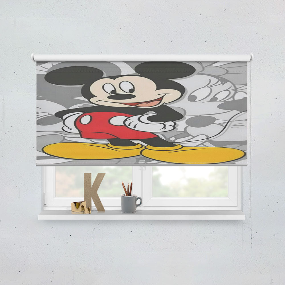 Disney Mickey Mouse And Minnie Mouse Window Roller Blinds Shades