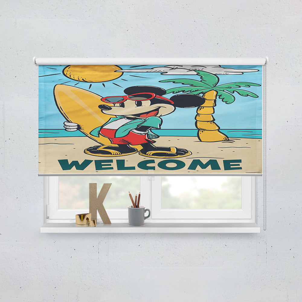 Disney Mickey Summer Window Roller Blinds Shades