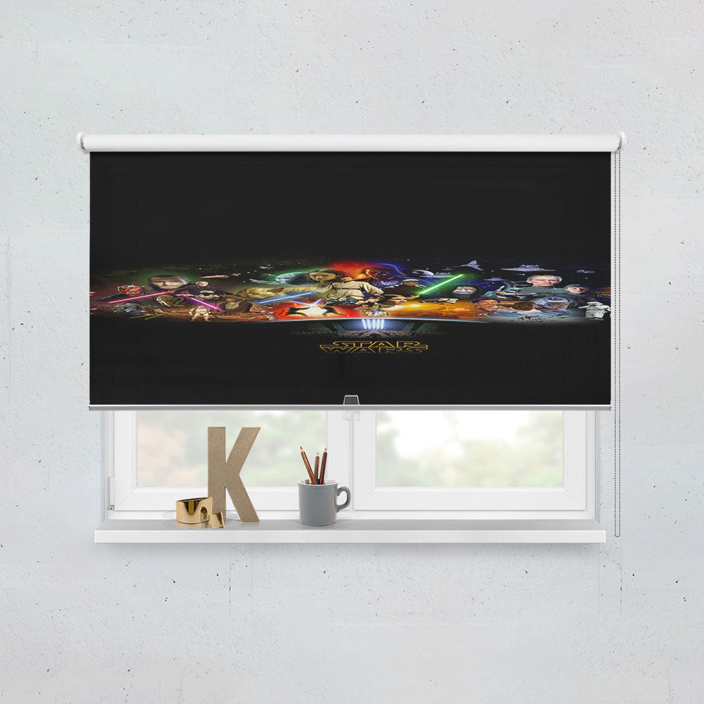 Disney Start Wars Compilation Window Roller Blinds Shades