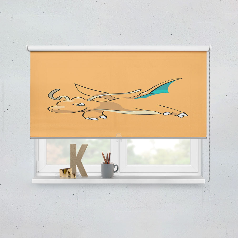 Dragonite Pokemon Window Roller Blinds Shades