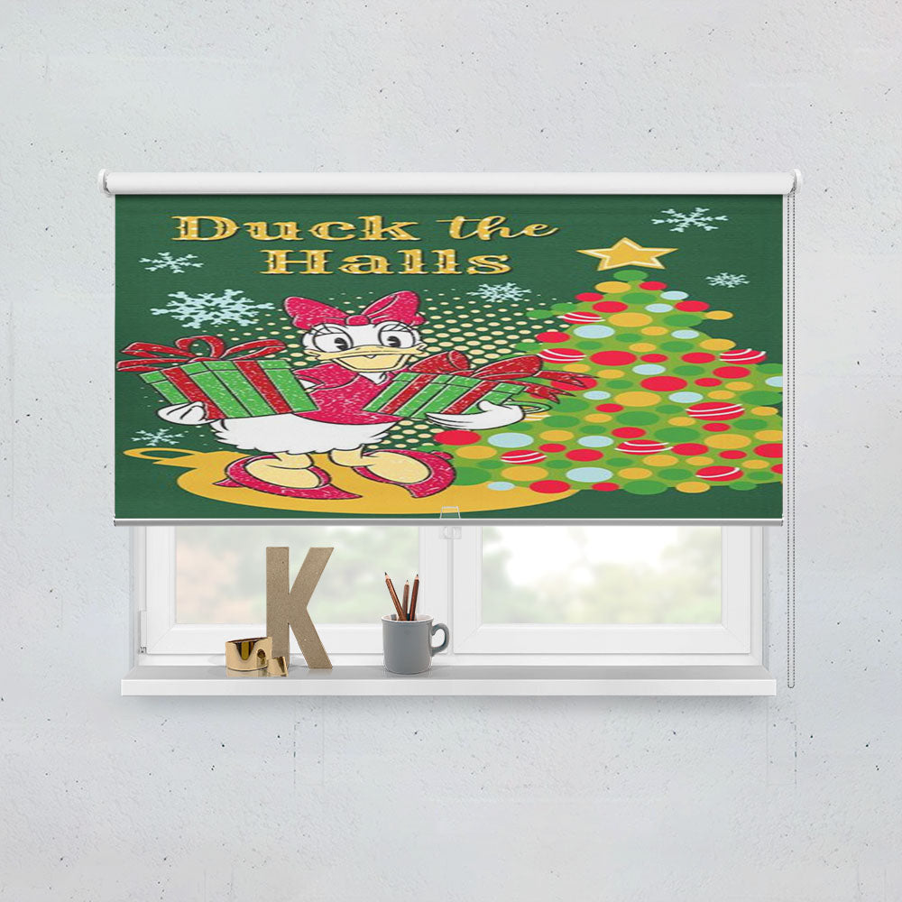 Duck The Halls Daisy Window Roller Blinds Shades