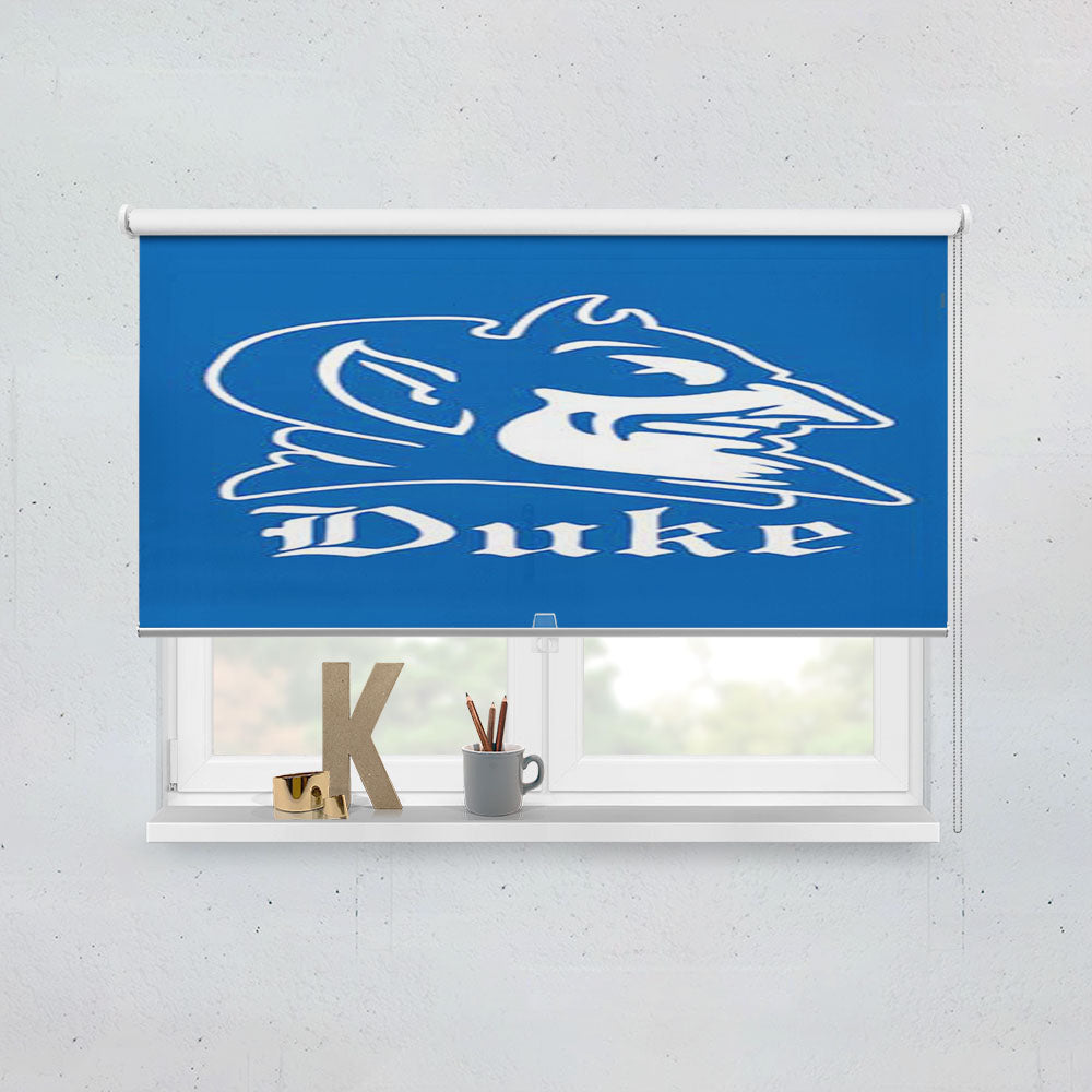 Duke Basic Logo With Old English Lettering Window Roller Blinds Shades