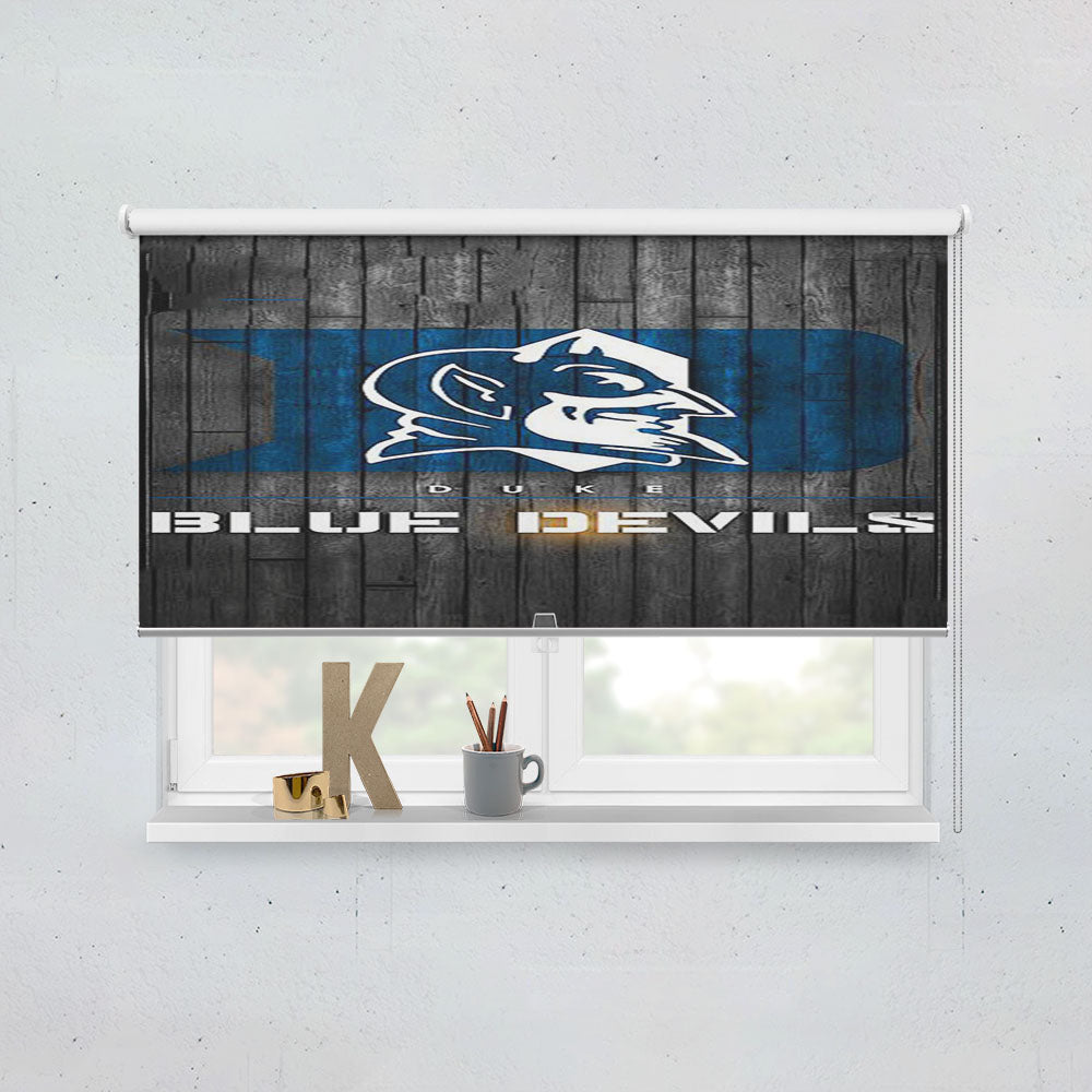 Duke Blue Devils Logos Window Roller Blinds Shades