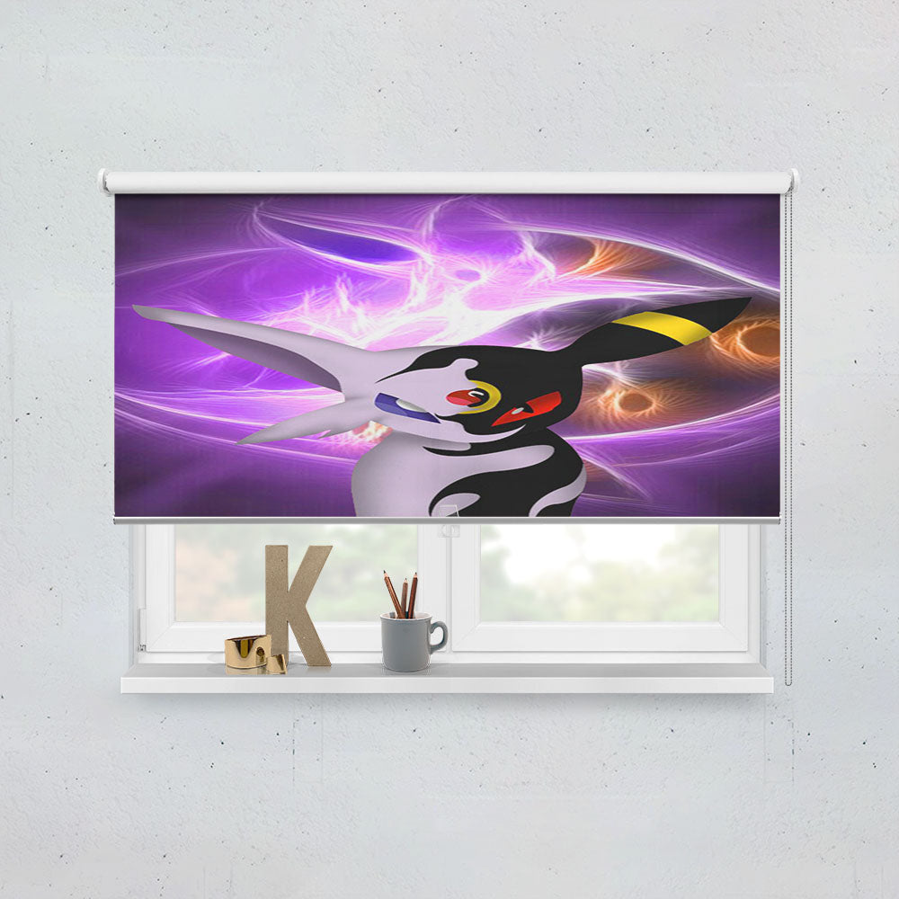 Espeon And Umbreon God Pokemon Window Roller Blinds Shades