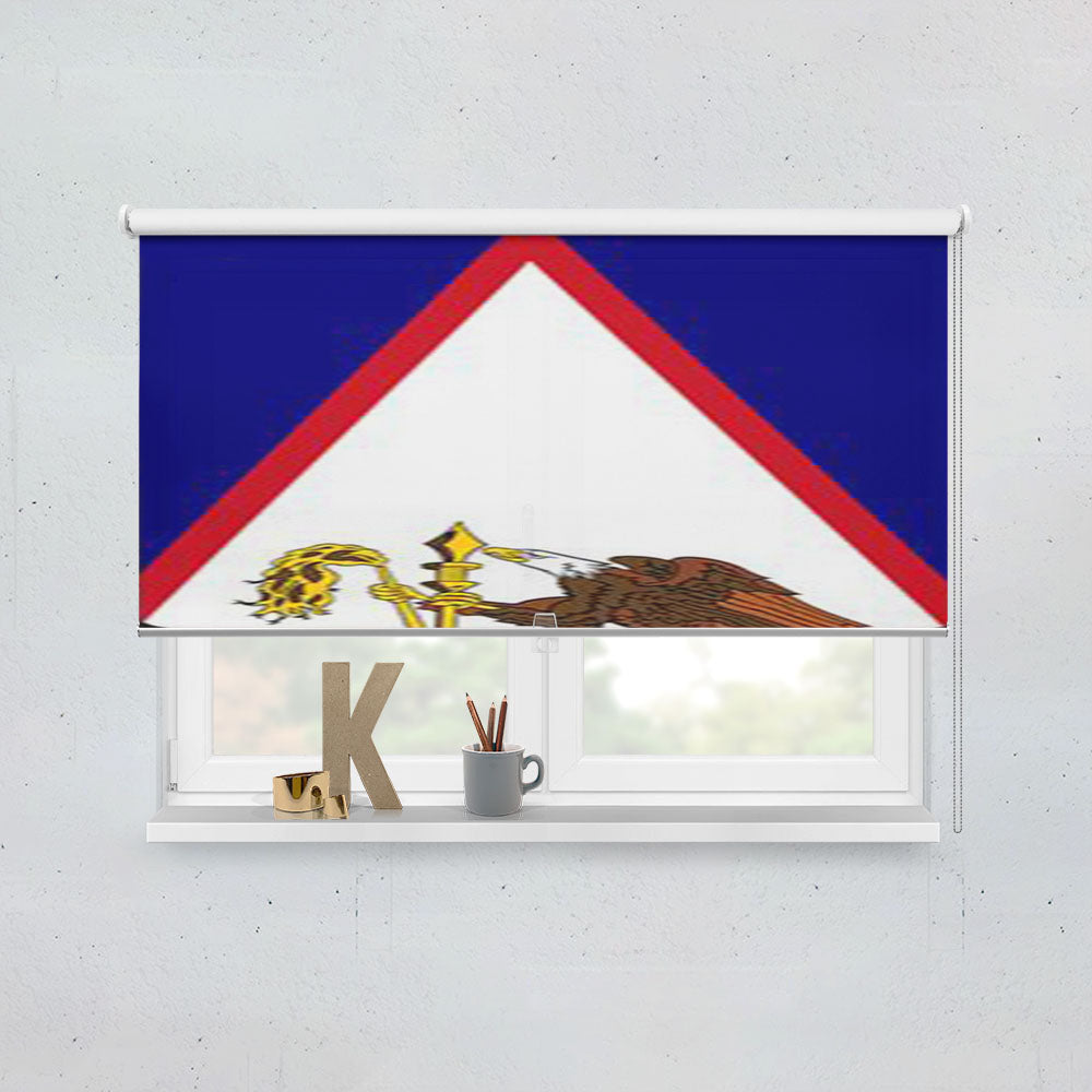 Flag Of American Samoa Window Roller Blinds Shades
