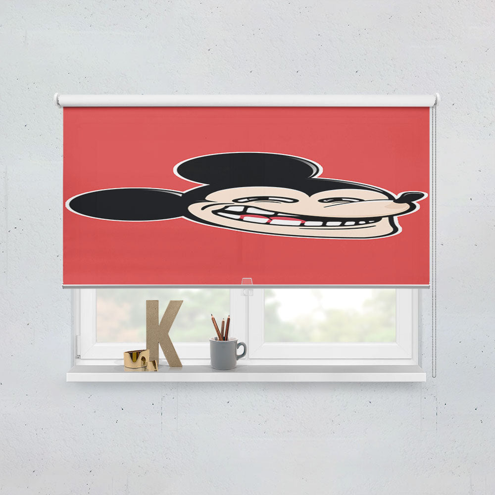 Funny Mickey Window Roller Blinds Shades