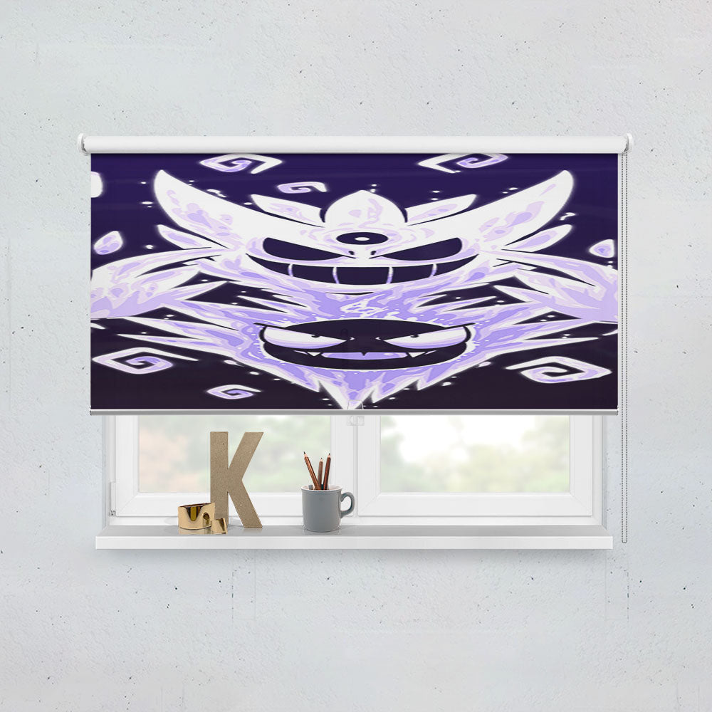 Gastly And Haunter Pokemon Evolution Window Roller Blinds Shades