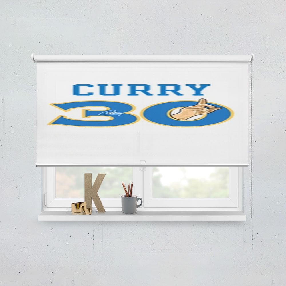 Golden State Warriors Stephen Curry 30 Window Roller Blinds Shades