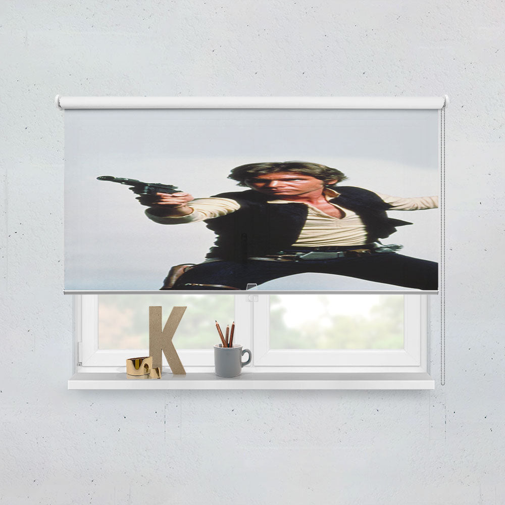 Guns Han Solo Star Wars Window Roller Blinds Shades