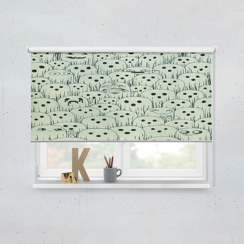 Halloween Aesthetic Creepy Halloween Window Roller Blinds Shades