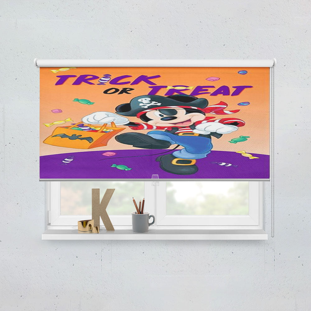 Halloween Candy Mickey Mouse Window Roller Blinds Shades