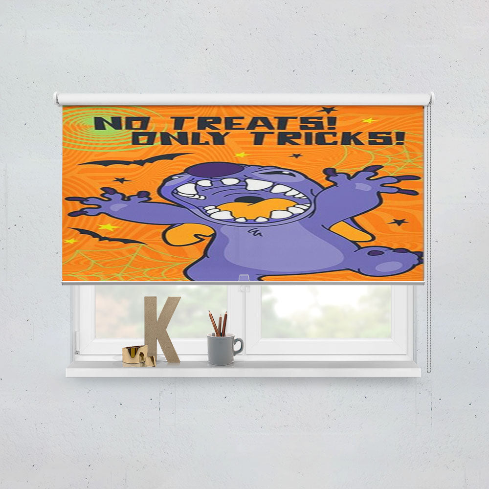 Halloween Mischief Stitch Window Roller Blinds Shades