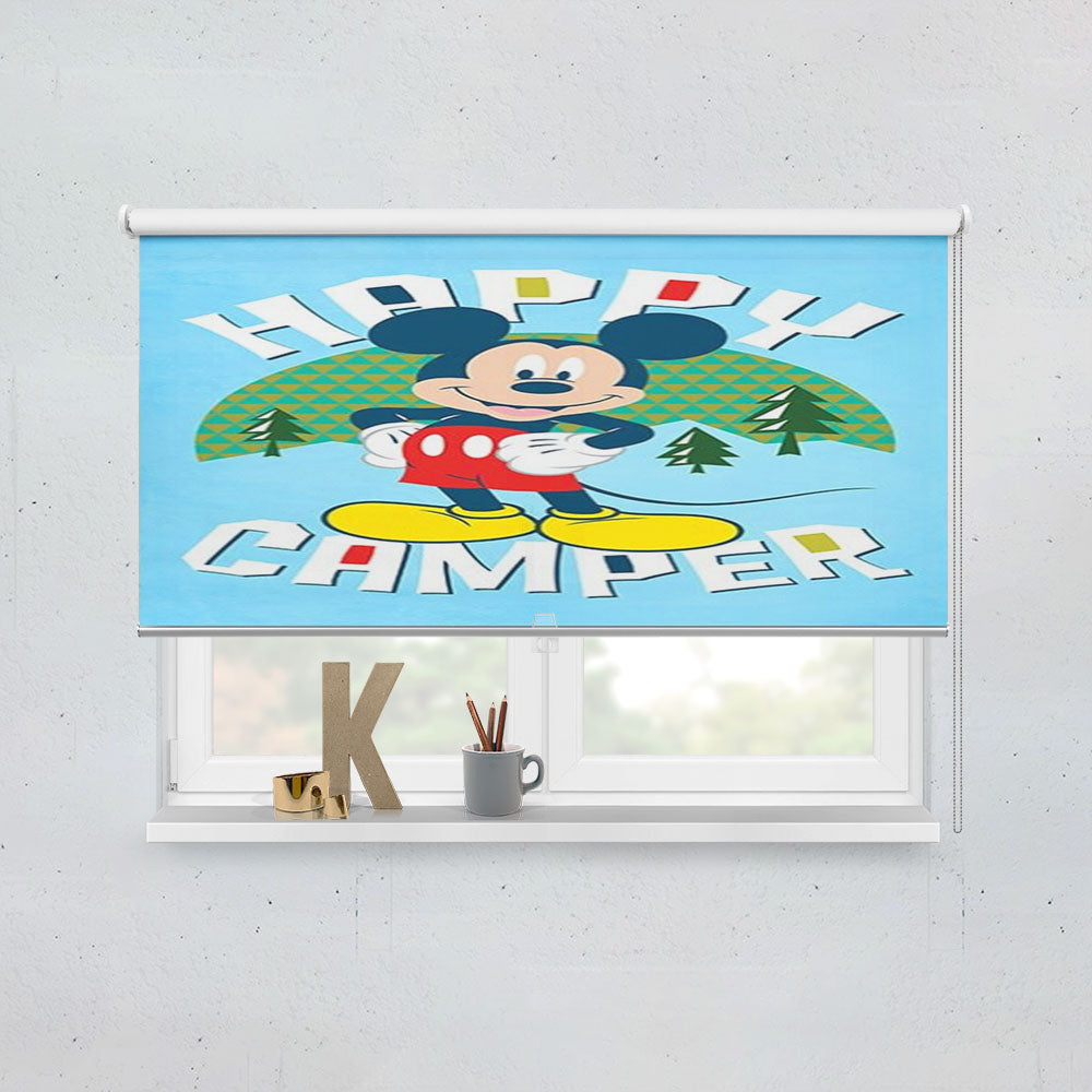 Happy Camper Mickey Window Roller Blinds Shades