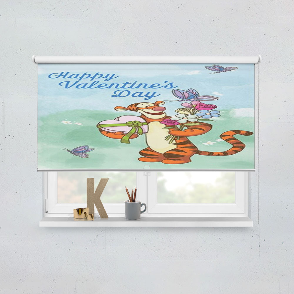 Happy Valentine’S Day Mickey & Minnie Window Roller Blinds Shades