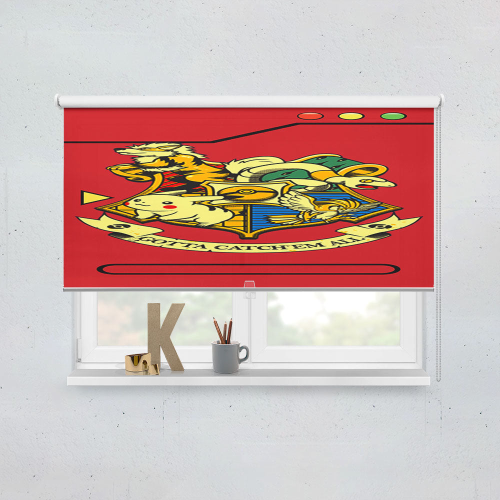 Harry Potter Pokemon Window Roller Blinds Shades