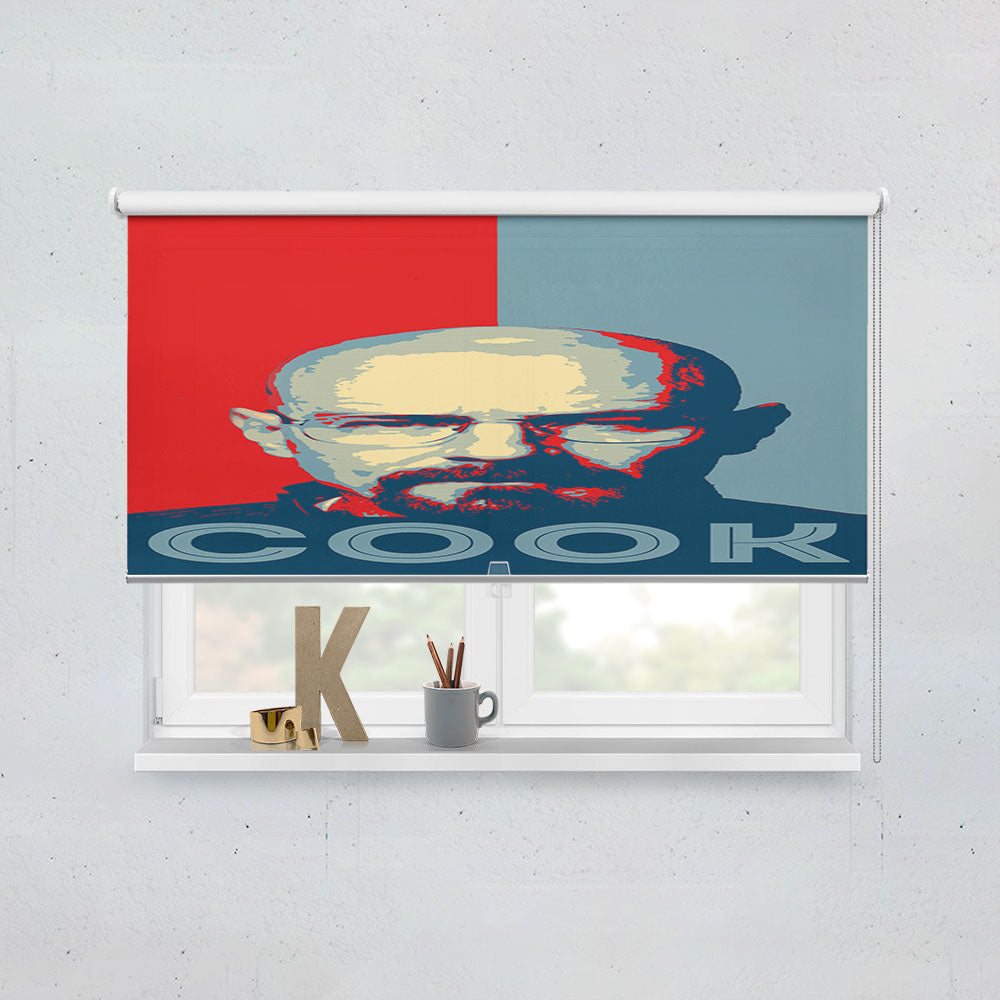 Heisenberg Cook Breaking Bad Window Roller Blinds Shades