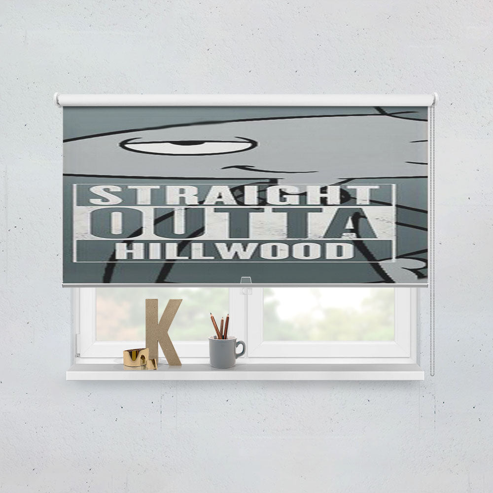 Hey Arnold Straight Outta Hillwood Window Roller Blinds Shades