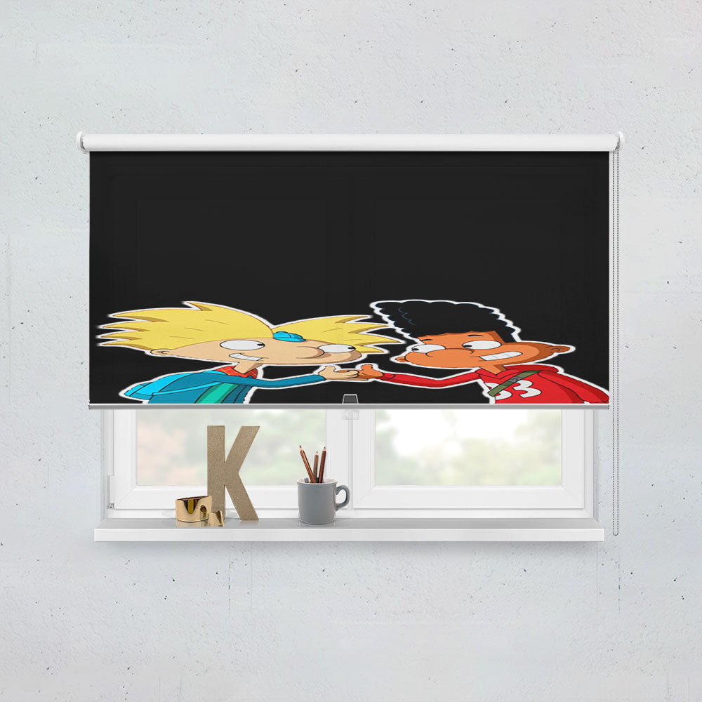 Hey Arnold Wallpaper Window Roller Blinds Shades