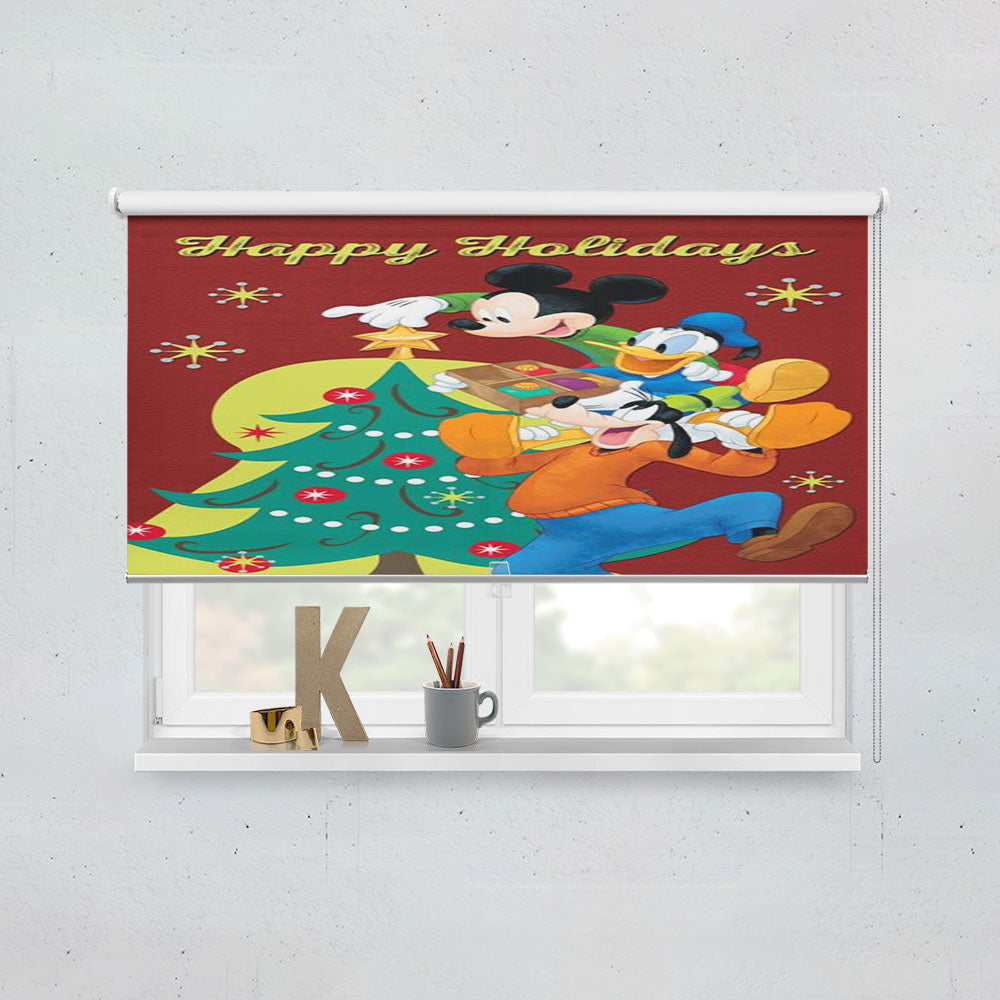 Holidays Are A Time For Friends Window Roller Blinds Shades
