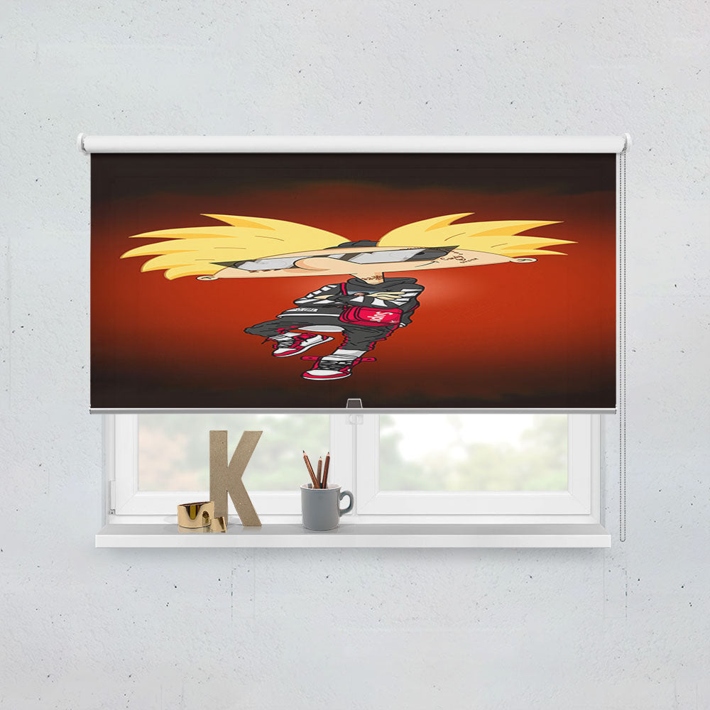 Hypebeast Hey Arnold Cartoon Window Roller Blinds Shades