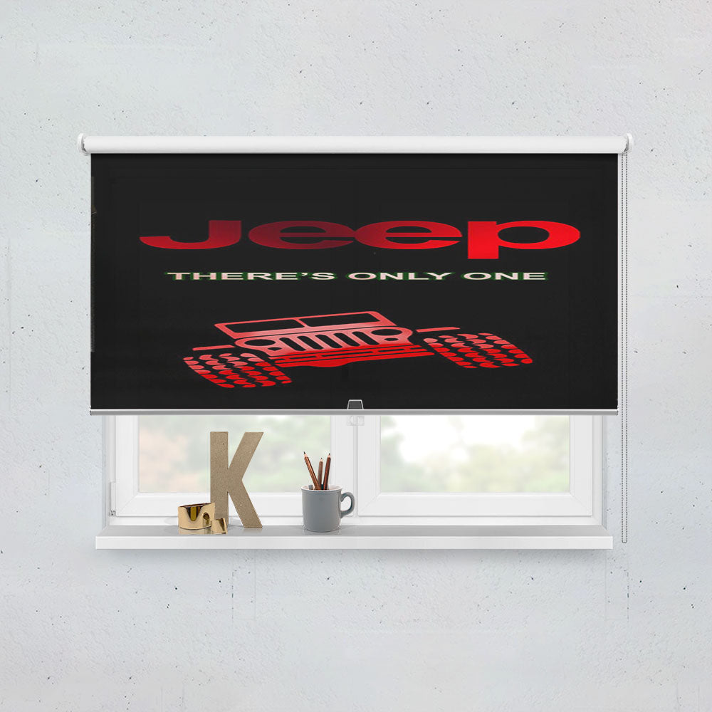 Jeep Only One Window Roller Blinds Shades