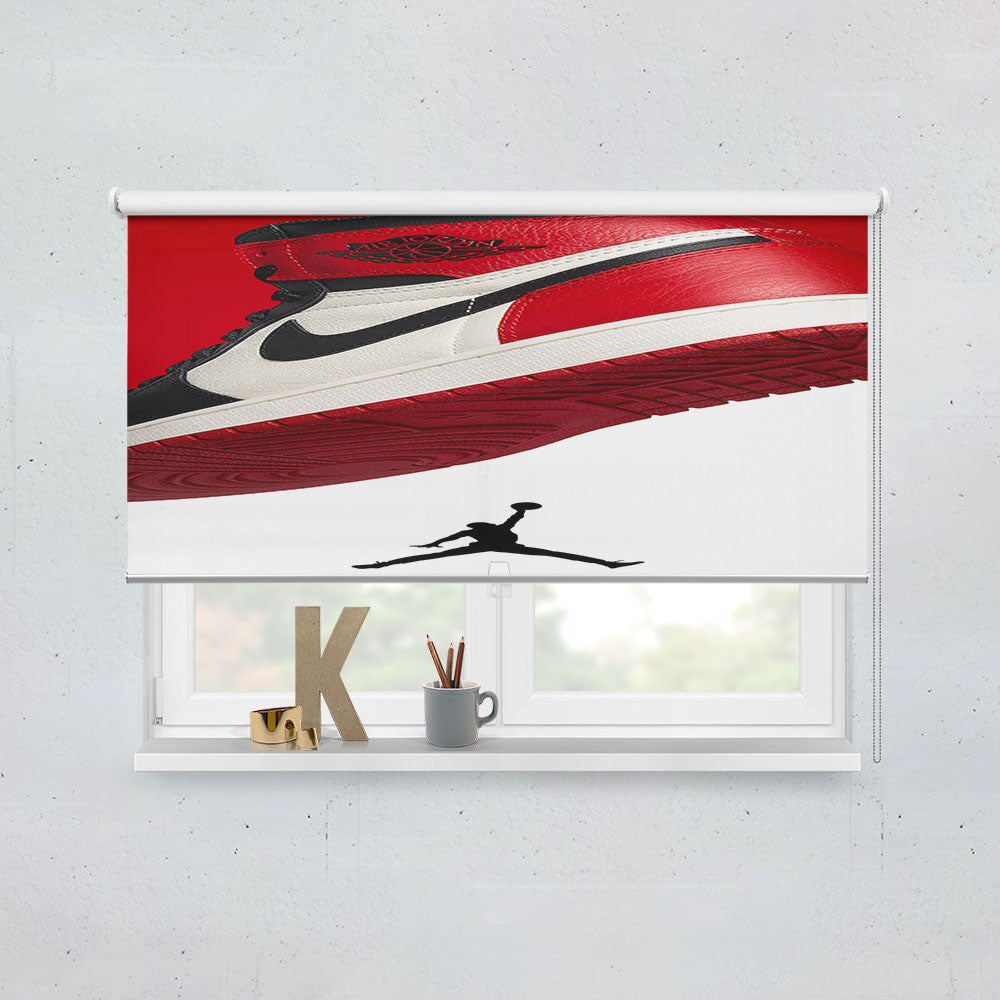Jordan Retro Sneaker Window Roller Blinds Shades