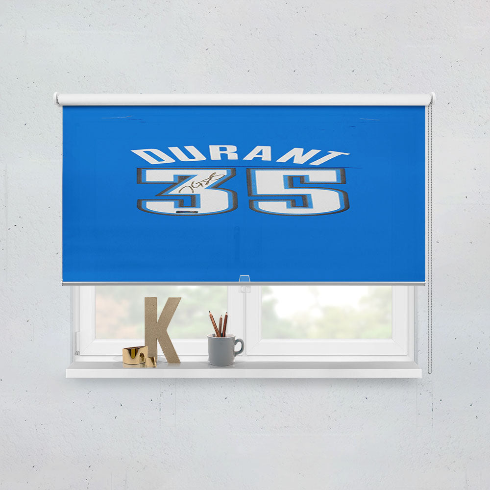 Kevin Durant Jersey Window Roller Blinds Shades