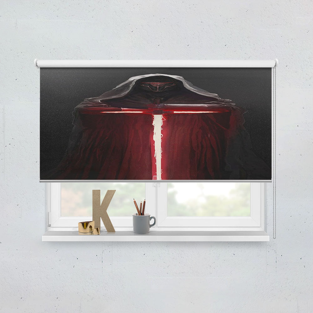 Kylo Ren Lightsaber Star Wars Window Roller Blinds Shades