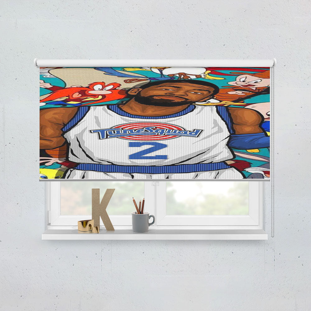 Kyrie Irving Space Jam Tunes Squad Window Roller Blinds Shades