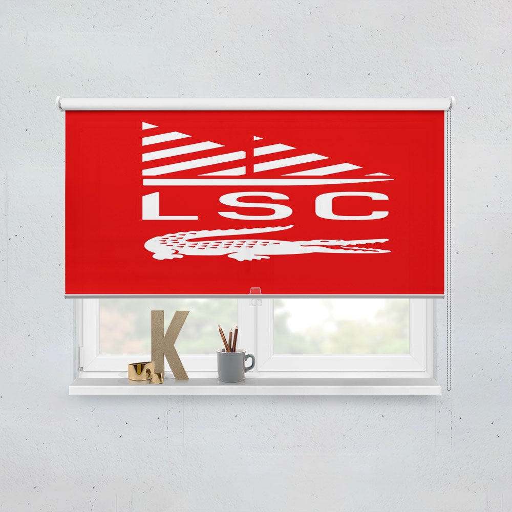 Lacoste Sailing Club Red Window Roller Blinds Shades