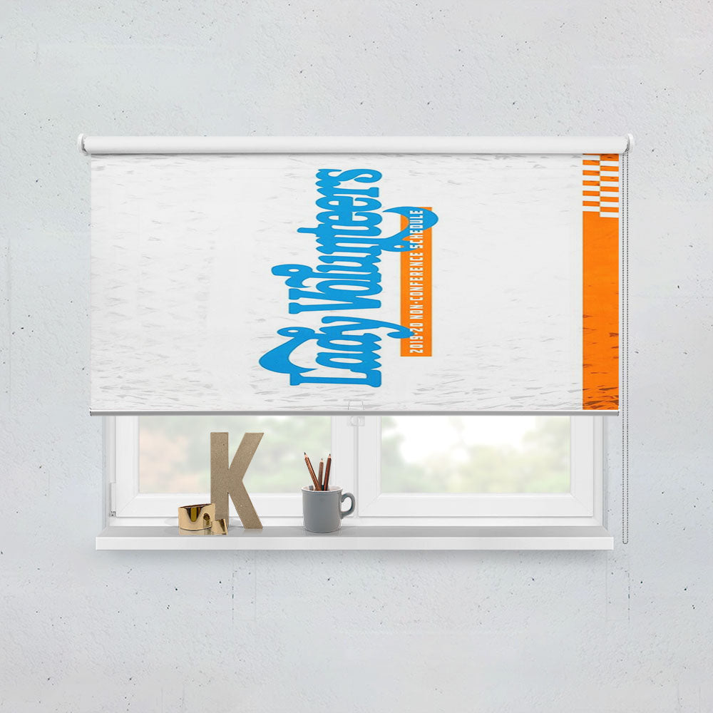Lady Volunteers University Of Tennessee Art Window Roller Blinds Shades