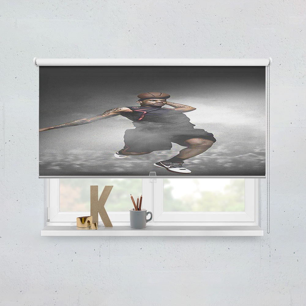 Lebron James Dunk Window Roller Blinds Shades